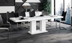 LORENA table (high gloss/different colours) 160-260 cm