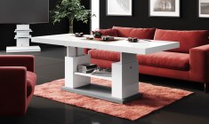 MATERA 2 coffee table (high gloss/wood-like decor)