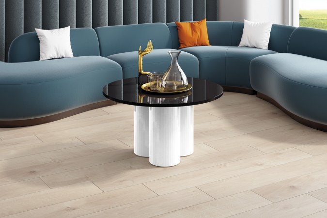 RAVEO MINI Round Coffee Table (high gloss / super matt)